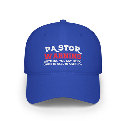 Pastor Warning Cap