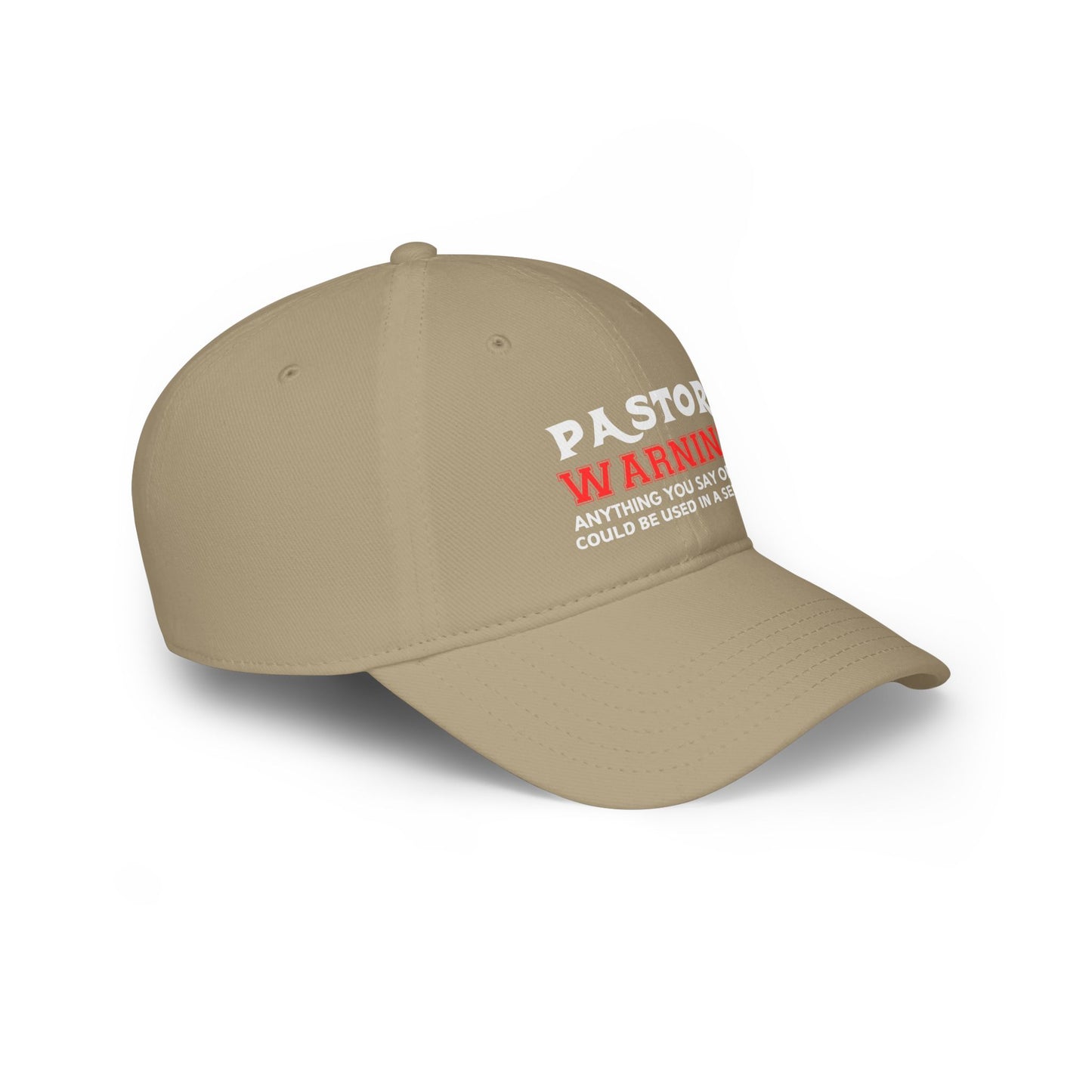 Pastor Warning Cap