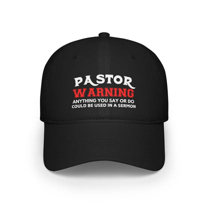 Pastor Warning Cap