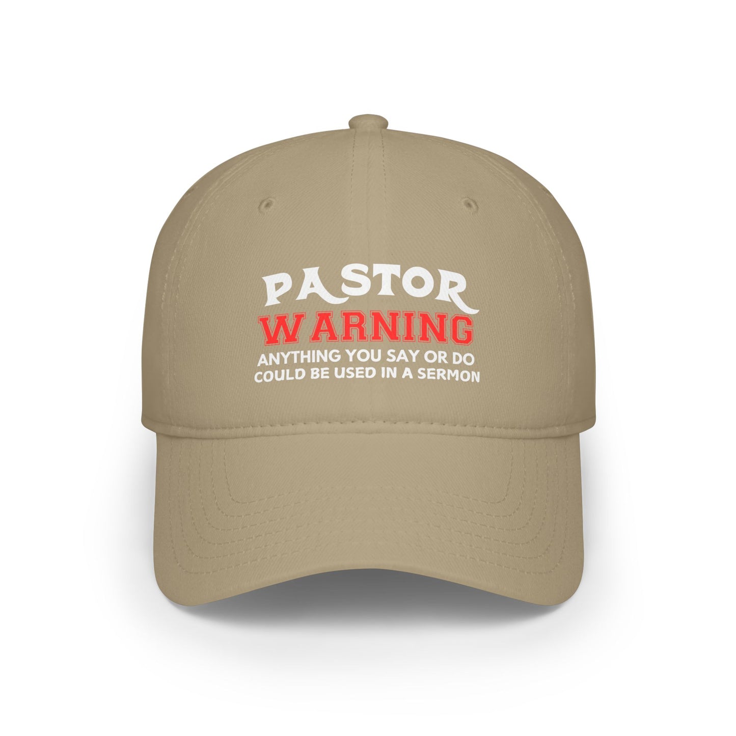 Pastor Warning Cap