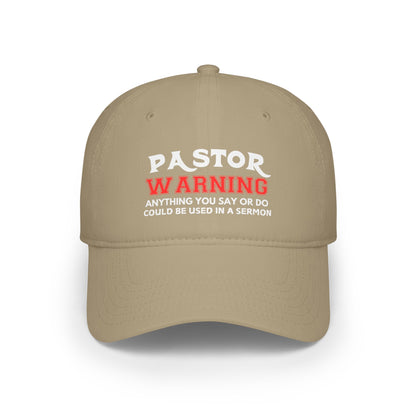 Pastor Warning Cap