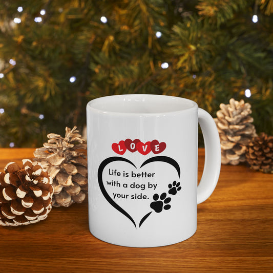 Dog Lover Ceramic Mug, (11oz, 15oz)