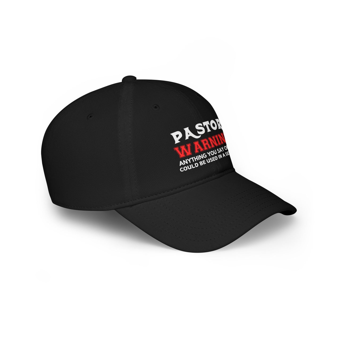 Pastor Warning Cap