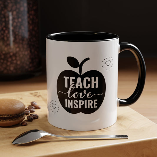 Teach Love Inspire Coffee Mug (11, 15oz)