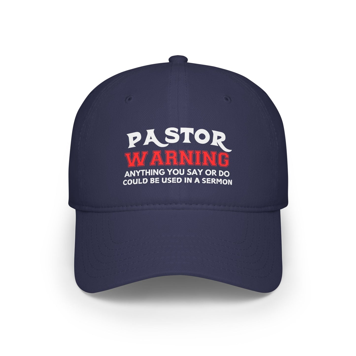 Pastor Warning Cap