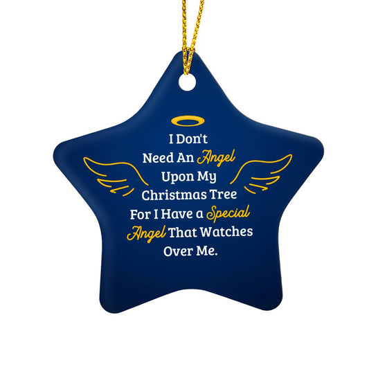 Special Angel | High Gloss Star Ornament