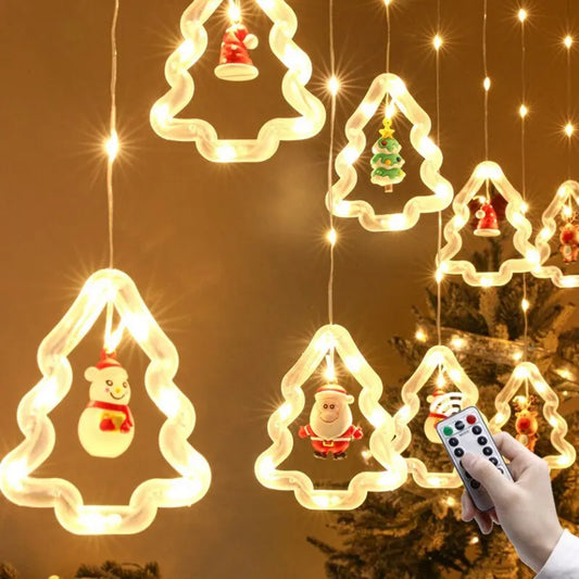 Whimsical LED Fairy Curtain Lights